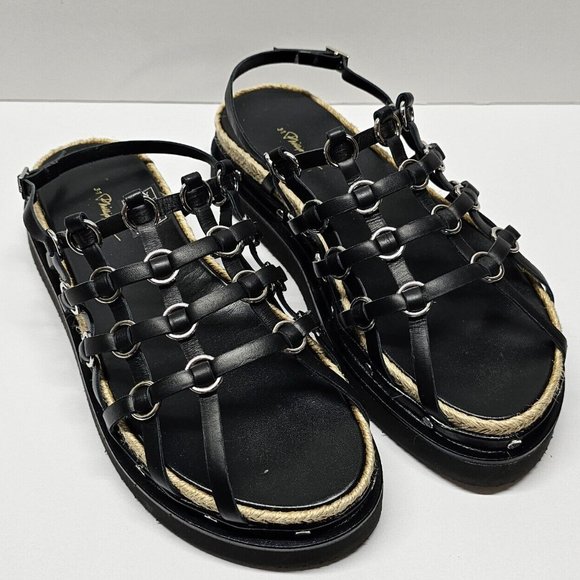 RARE 3.1 Phillip Lim Yasmine Cage Espadrille Sandal US W Size 9 NEW - Picture 4 of 7